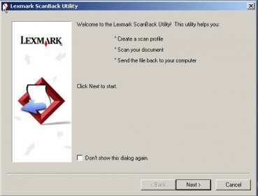download lexmark scanback